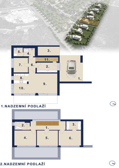 Tarvisio - dům ve fázi hrubé stavby s pozemkem č. 14 - Image# 4